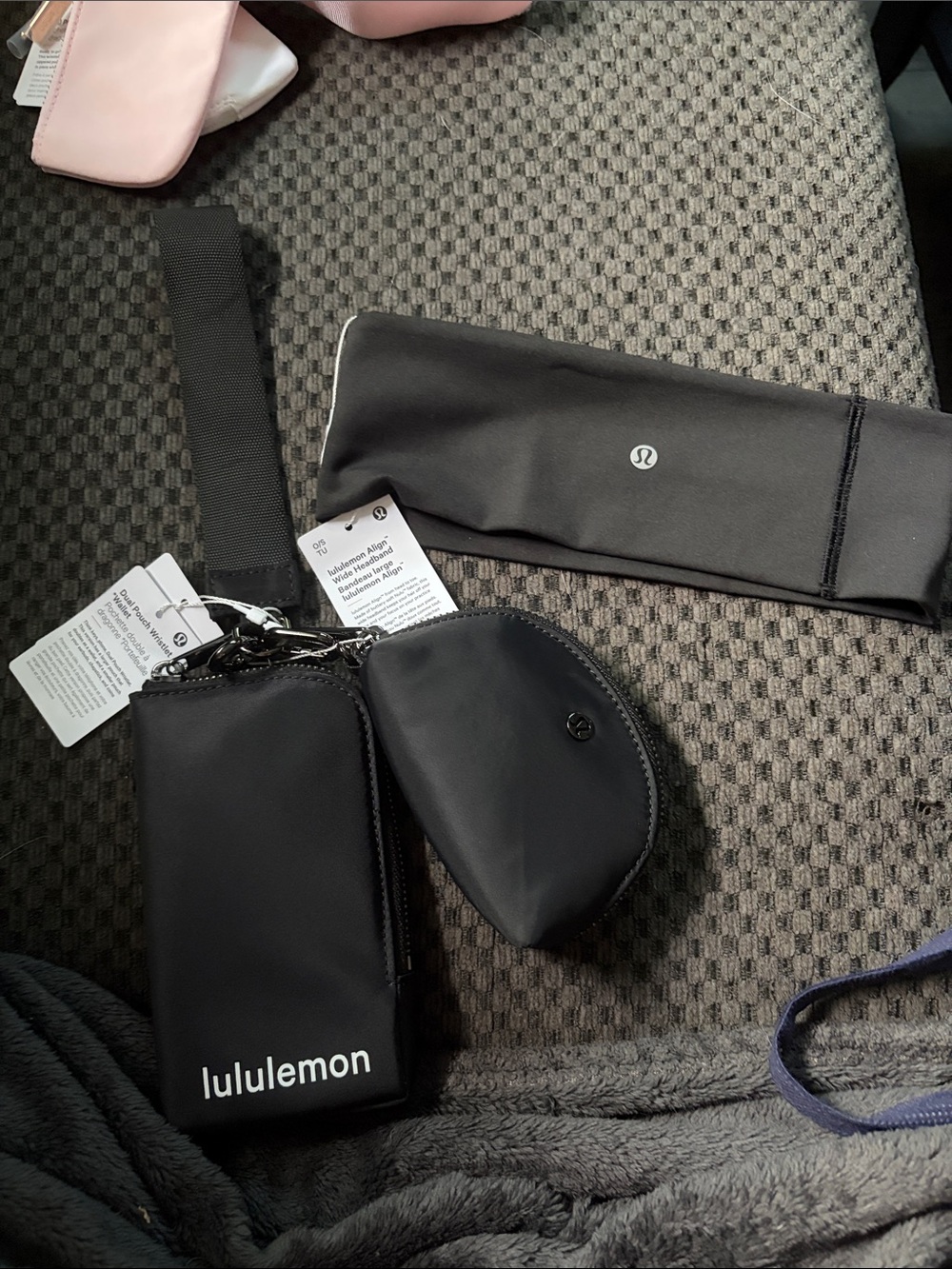 BRAND NEW lululemon athletica Dual Pouch and Headband